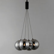 ET2 E25084-142BK Burst 4 Light LED Pendant Smoke | Black