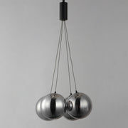 ET2 E25084-142BK Burst 4 Light LED Pendant Smoke | Black