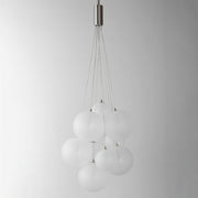 ET2 E25087-54SN Burst 9 Light LED Pendant Frost | Satin Nickel