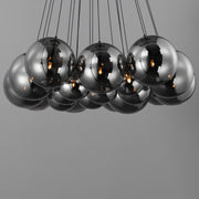 ET2 E25088-142BK Burst 20 Light LED Pendant Smoke | Black