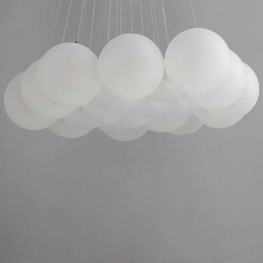 ET2 E25088-54GLD Burst 20 Light LED Pendant Frost | Gold