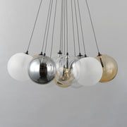 ET2 E25089-148BK Burst 12 Light LED Pendant Mixed | Black