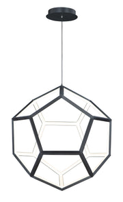 ET2 E25104-BK Penta Medium LED Pendant | Black