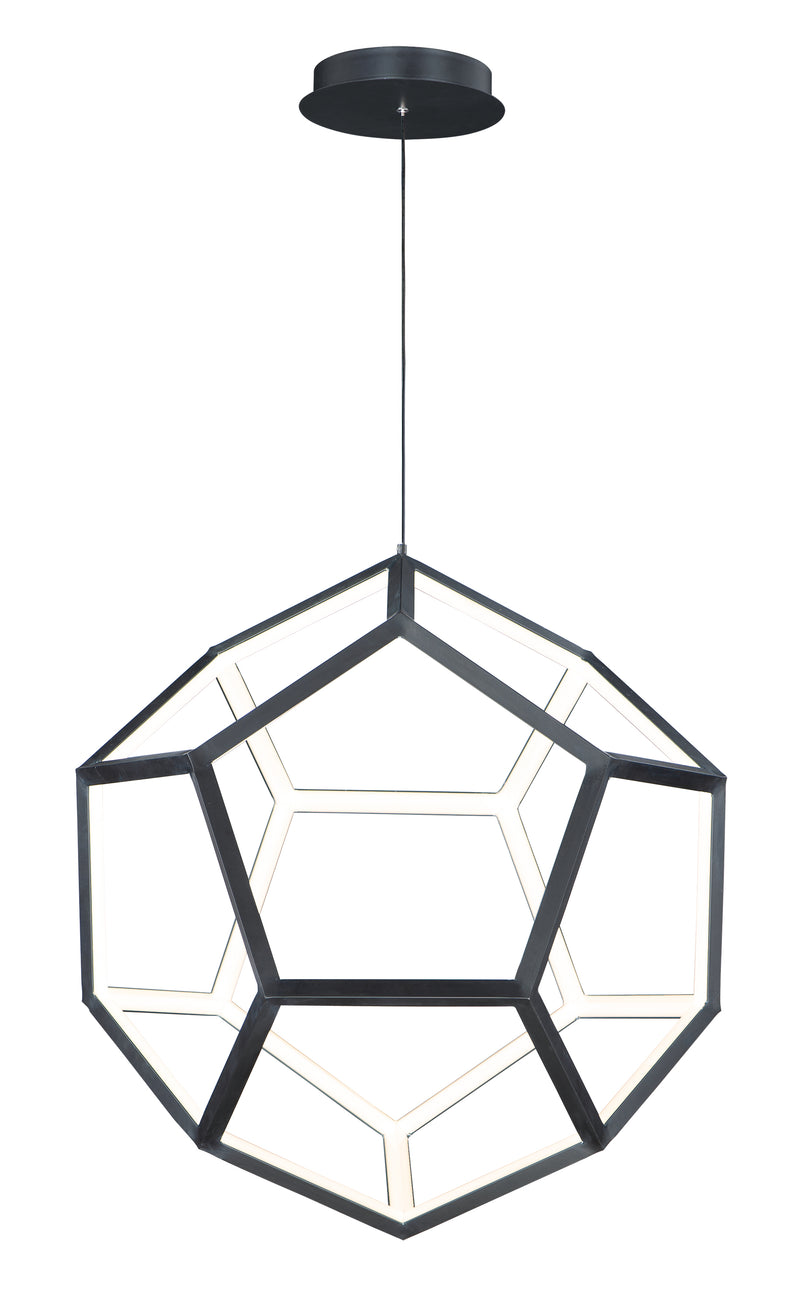 ET2 E25104-BK Penta Medium LED Pendant | Black