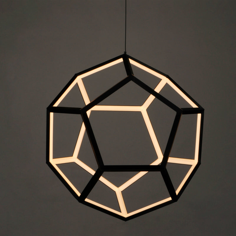 ET2 E25104-BK Penta Medium LED Pendant | Black