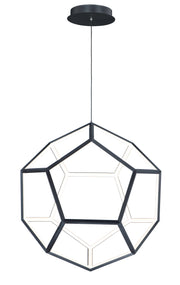 ET2 E25106-BK Penta Large LED Pendant | Black
