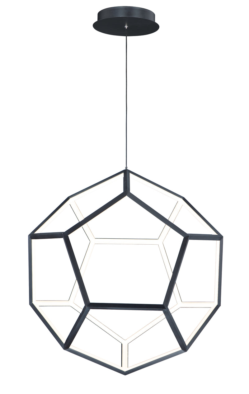 ET2 E25106-BK Penta Large LED Pendant | Black