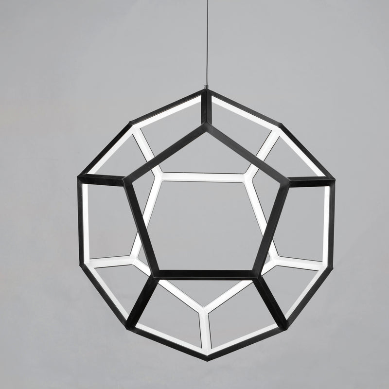 ET2 E25106-BK Penta Large LED Pendant | Black