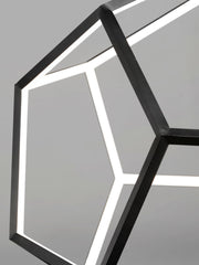 ET2 E25106-BK Penta Large LED Pendant | Black