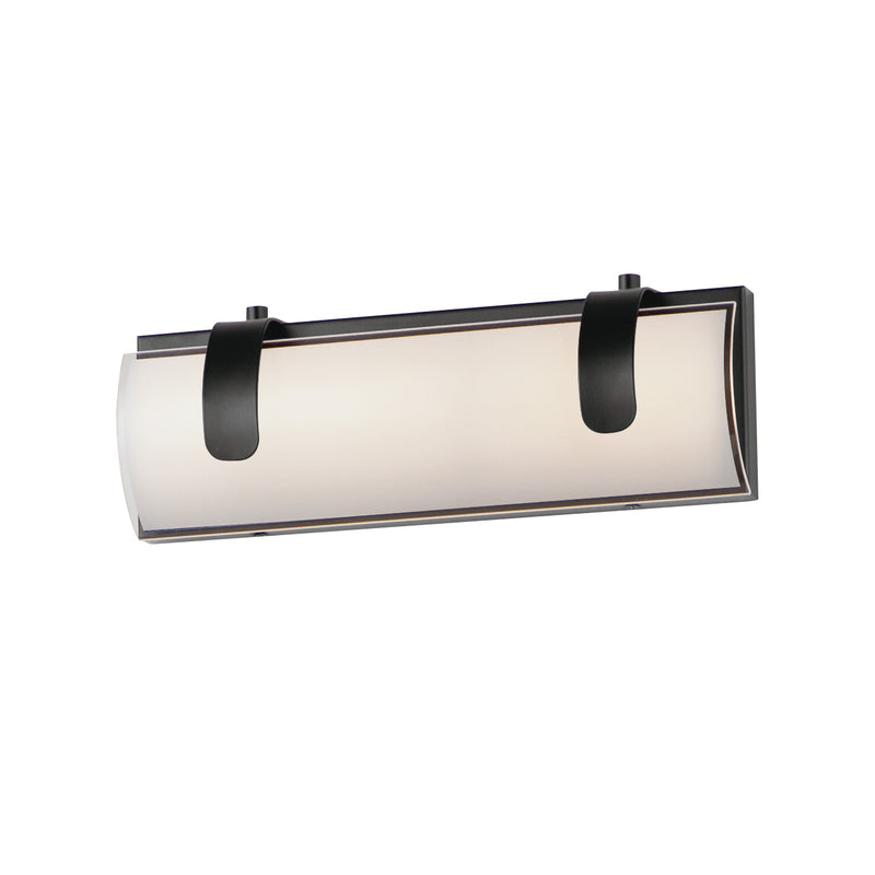 ET2 E25131-92BK Clutch 13" LED Bath Vanity | Black