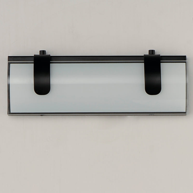 ET2 E25131-92BK Clutch 13" LED Bath Vanity | Black