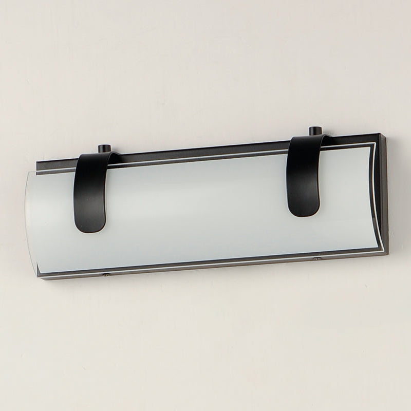 ET2 E25131-92BK Clutch 13" LED Bath Vanity | Black