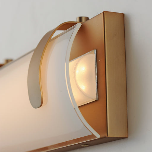 ET2 E25131-92GLD Clutch 13" LED Bath Vanity | Gold
