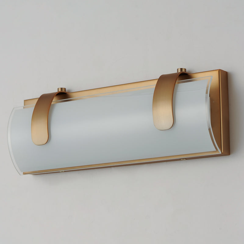 ET2 E25131-92GLD Clutch 13" LED Bath Vanity | Gold