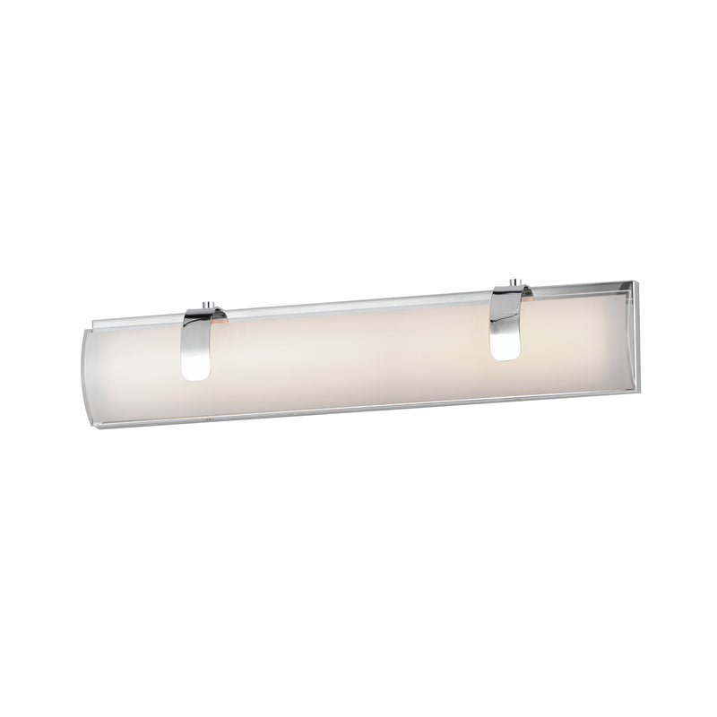 ET2 E25133-92PC Clutch 22" LED Bath Vanity | Polished Chrome