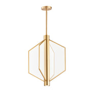 ET2 E25134-133NAB Telstar Medium LED Pendant | Natural Aged Brass