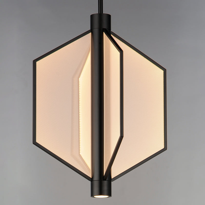 ET2 E25134-133BK Telstar Medium LED Pendant | Black