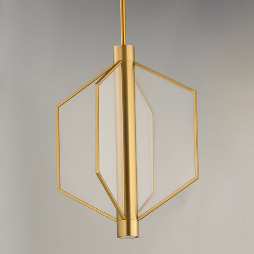 ET2 E25134-133NAB Telstar Medium LED Pendant | Natural Aged Brass