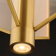 ET2 E25134-133NAB Telstar Medium LED Pendant | Natural Aged Brass