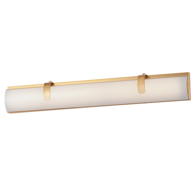 ET2 E25135-92GLD Clutch 30" LED Bath Vanity | Gold