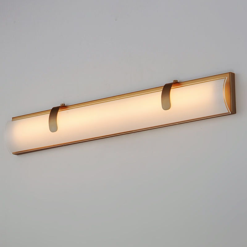 ET2 E25135-92GLD Clutch 30" LED Bath Vanity | Gold