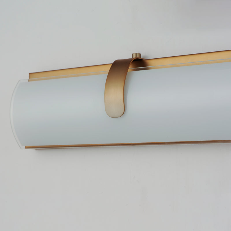 ET2 E25135-92GLD Clutch 30" LED Bath Vanity | Gold