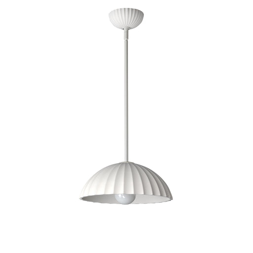 ET2 E25141-CHK Basilica 1 Light LED Pendant | Chaulk White