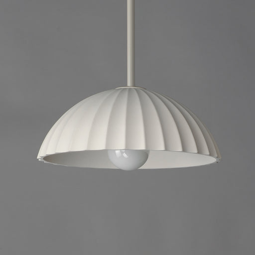 ET2 E25141-CHK Basilica 1 Light LED Pendant | Chaulk White