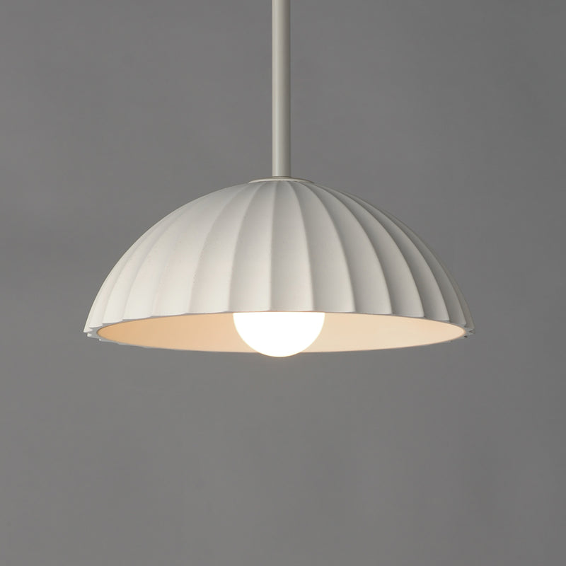 ET2 E25141-CHK Basilica 1 Light LED Pendant | Chaulk White