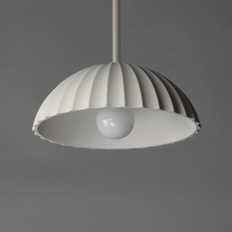 ET2 E25141-CHK Basilica 1 Light LED Pendant | Chaulk White