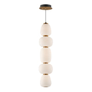 ET2 E25165-92BKGLD Soji Single LED Pendant | Black / Gold