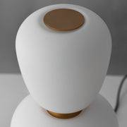 ET2 E25167-92BKGLD Soji Triple Stack Portable Lamp | Black / Gold