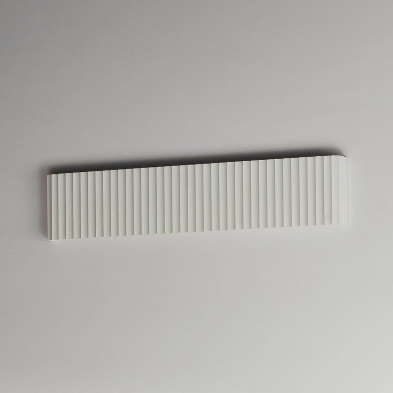 ET2 E25173-CHK Delphi 30" LED Wall Sconce CCT Select | Chaulk White