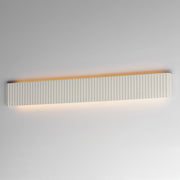 ET2 E25174-CHK Delphi 47.5" LED Wall Sconce CCT Select | Chaulk White