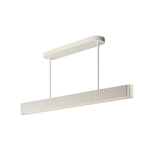 ET2 E25176-CHK Delphi 47" LED Pendant CCT Select | Chaulk White