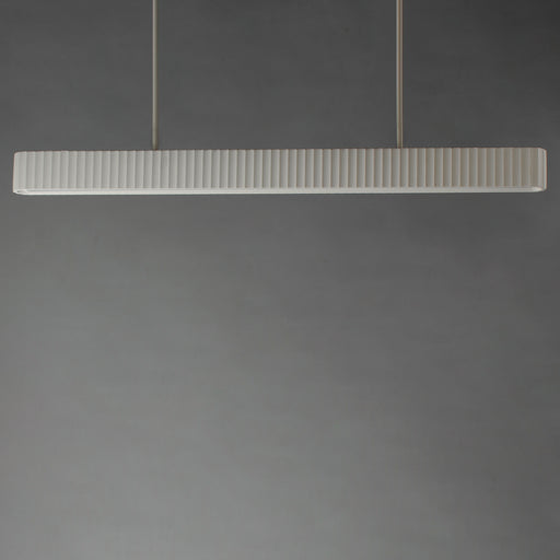 ET2 E25176-CHK Delphi 47" LED Pendant CCT Select | Chaulk White