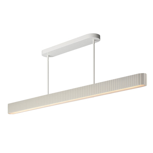 ET2 E25178-CHK Delphi 61" LED Pendant CCT Select | Chaulk White