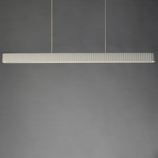 ET2 E25178-CHK Delphi 61" LED Pendant CCT Select | Chaulk White