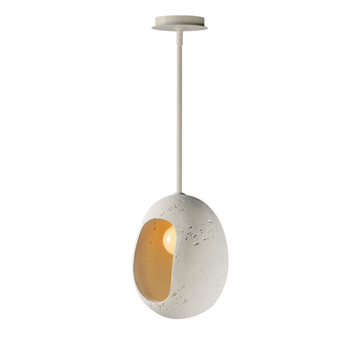 ET2 E25212-CHK Luna Small LED Pendant | Chaulk White