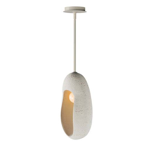 ET2 E25214-CHK Luna Elongated LED Pendant | Chaulk White