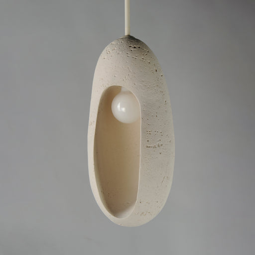 ET2 E25214-CHK Luna Elongated LED Pendant | Chaulk White