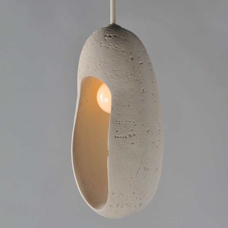 ET2 E25214-CHK Luna Elongated LED Pendant | Chaulk White