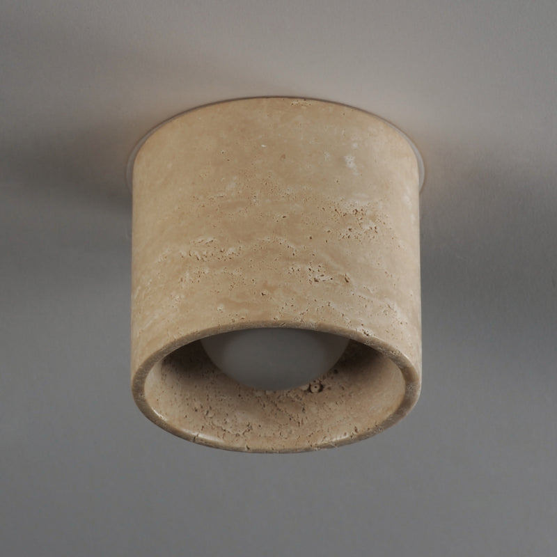 ET2 E25221-TV Cava LED Surface Mount | Travertine