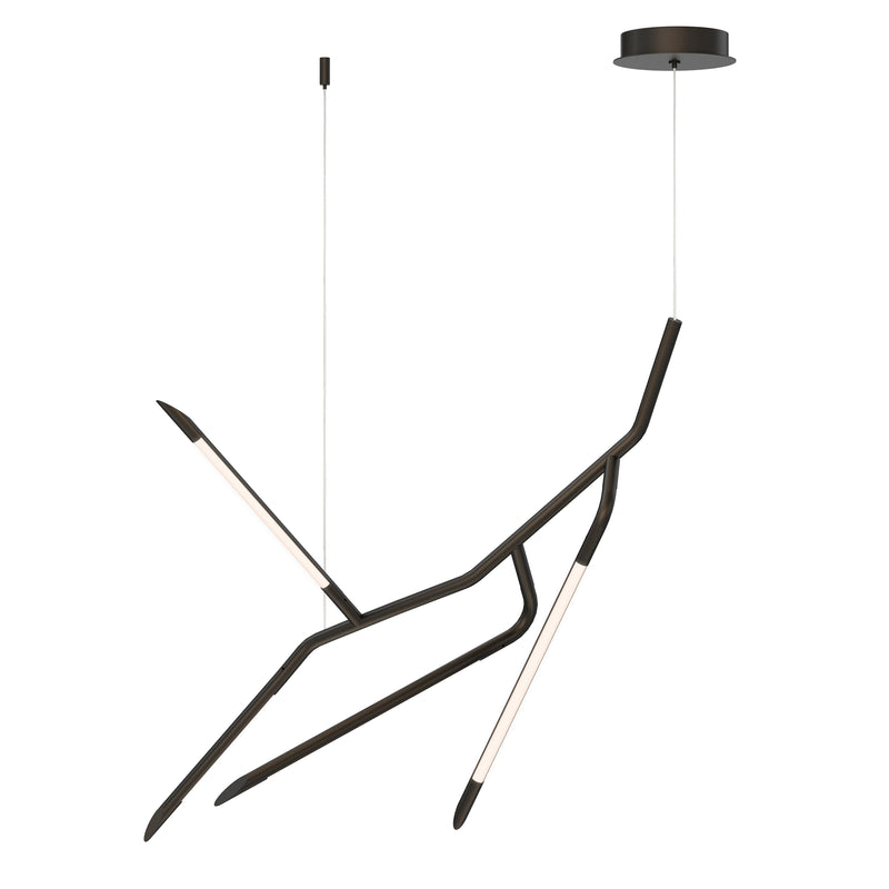 ET2 E25413-BK Scion 27" LED Pendant | Black