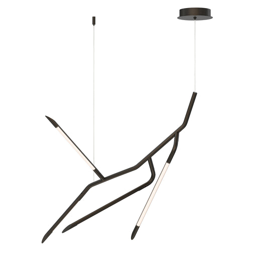 ET2 E25413-BK Scion 27" LED Pendant | Black