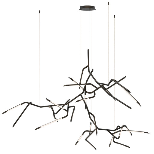 ET2 E25418-BK Scion 80" 3 Light LED Pendant | Black