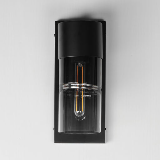 ET2 E26142-142BK Smokestack Small LED Outdoor Wall Sconce | Black