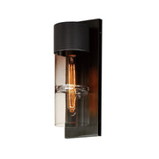 ET2 E26144-142BK Smokestack Medium LED Outdoor Wall Sconce | Black