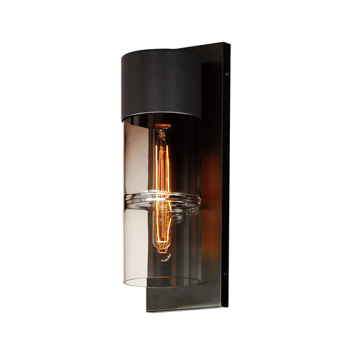ET2 E26144-142BK Smokestack Medium LED Outdoor Wall Sconce | Black