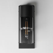 ET2 E26144-142BK Smokestack Medium LED Outdoor Wall Sconce | Black